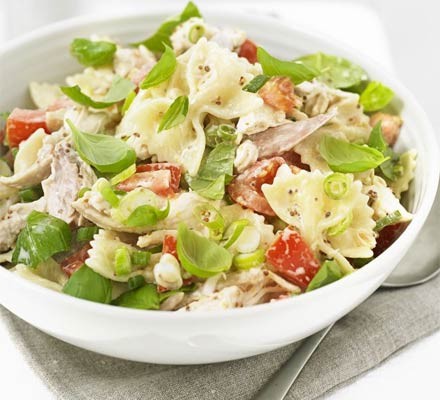 Honey-mustard chicken pasta recipe 