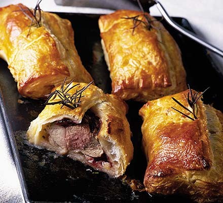 Lamb & rosemary envelopes recipe 