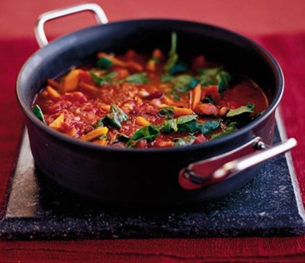 All-in-one chunky winter broth recipe