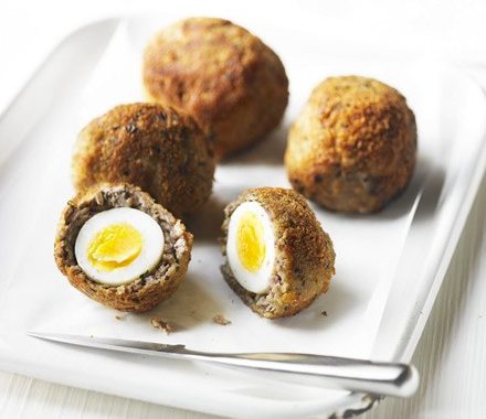 Lighter scotch eggs recipe