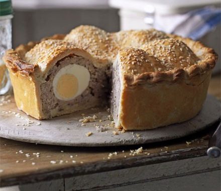 Scotch egg pie recipe