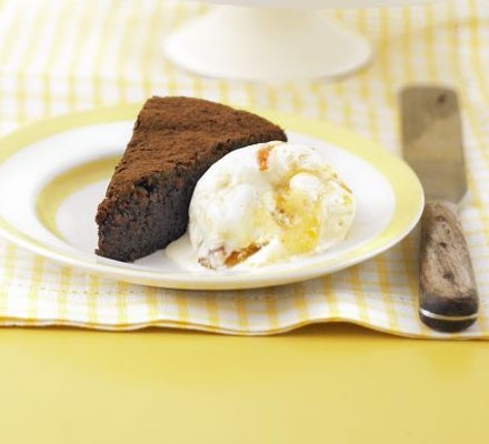 Mascarpone & marmalade ice cream recipe 