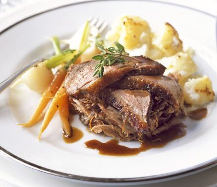 Roast duck two ways with spiced clementine sauce recipe