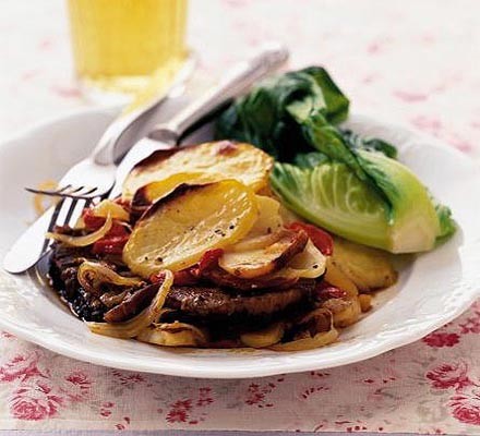 Steak supper for two or more recipe 