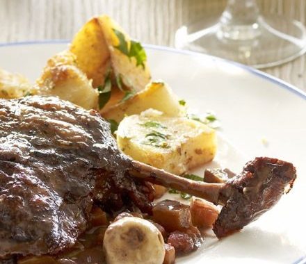 Golden potatoes recipe