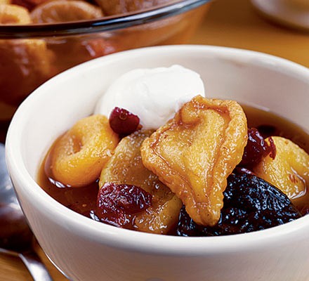 Winter fruit salad recipe 