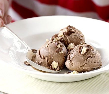 Malt chocolate ice cream recipe