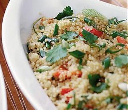 Spicy quinoa recipe