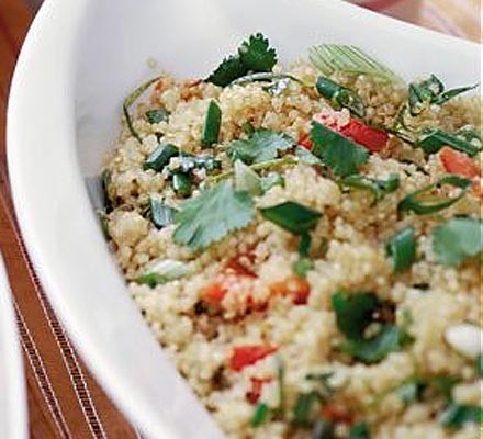 Spicy quinoa recipe 