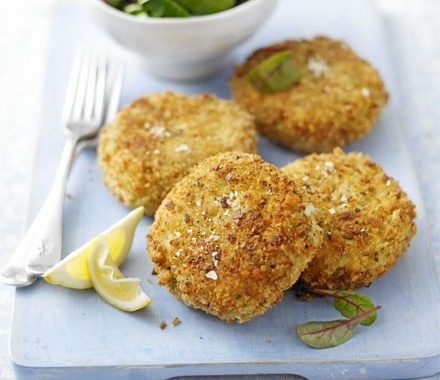 Crisp crumb fish cakes recipe