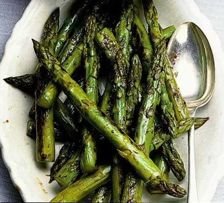 Griddled asparagus recipe 