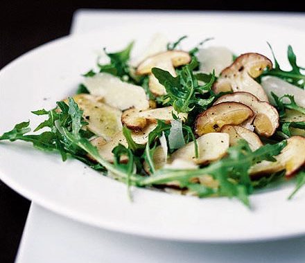 Cep, rocket & Parmesan salad recipe