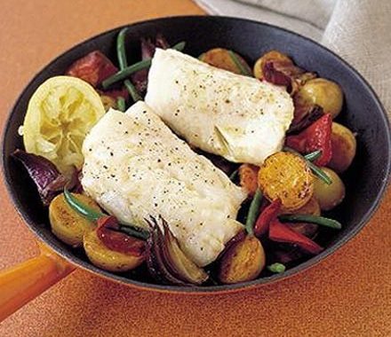 Easy pan-fried cod recipe