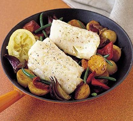 Easy pan-fried cod recipe 