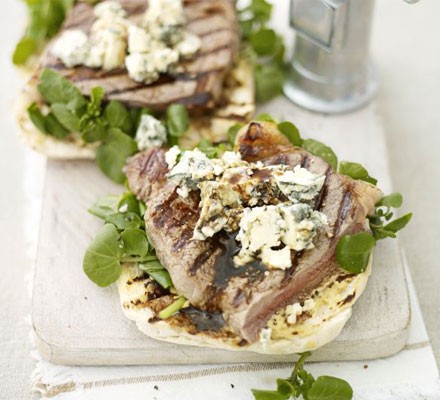 Steak & stilton bruschetta recipe 