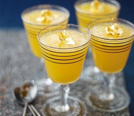 Clementine & prosecco jellies recipe
