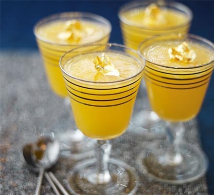 Clementine & prosecco jellies recipe 