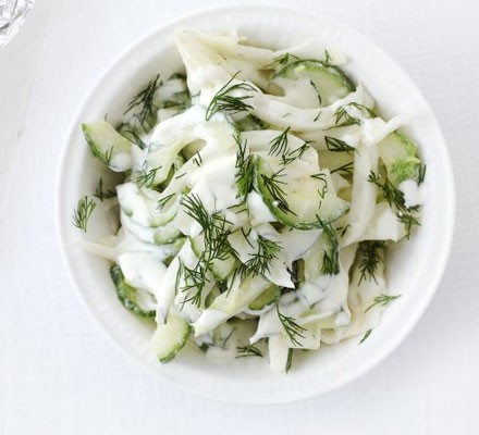 Cucumber & fennel salad recipe 