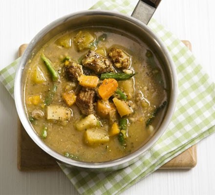 Hearty lamb & barley soup recipe 