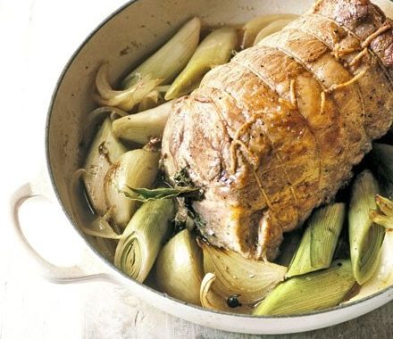 All-in-one leek & pork pot roast recipe
