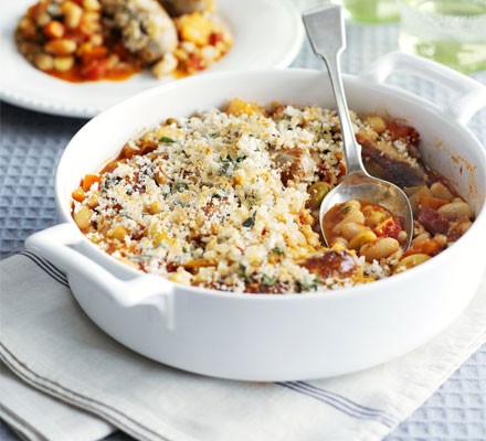 Sausage & bean one-pot recipe 