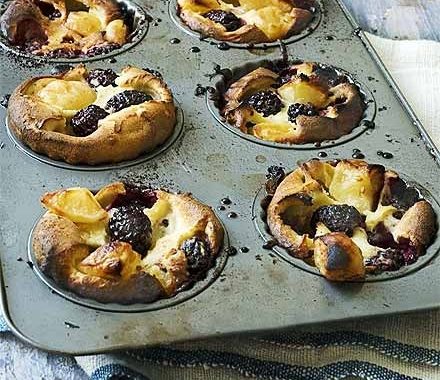 Blackberry & apple Yorkshire puddings recipe
