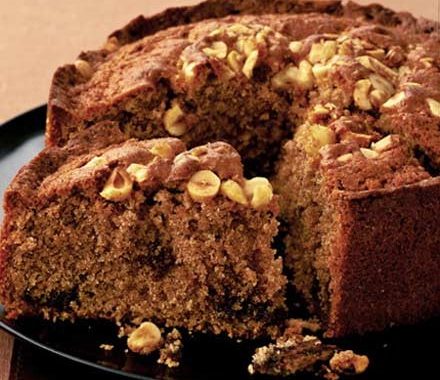 Cinnamon chocolate hazelnut cake recipe
