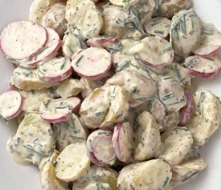 Potato & radish salad recipe