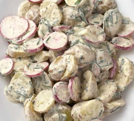 Potato & radish salad recipe 