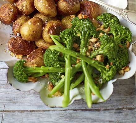Broccoli with a crunch recipe 