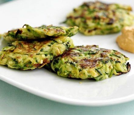 Courgette fritters recipe