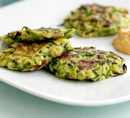 Courgette fritters recipe 