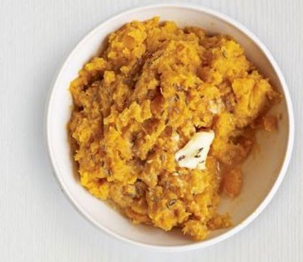 Carrot & sweet potato mash recipe