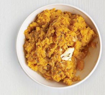 Carrot & sweet potato mash recipe 