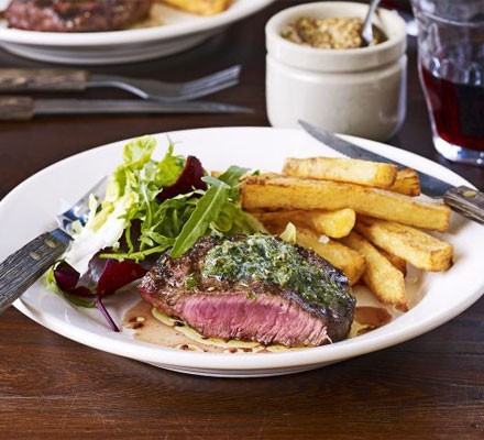 Steak & chips recipe 