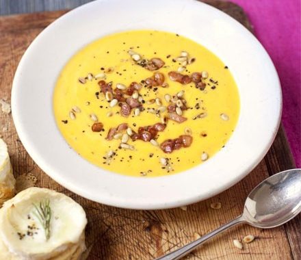 Roasted butternut squash soup recipe