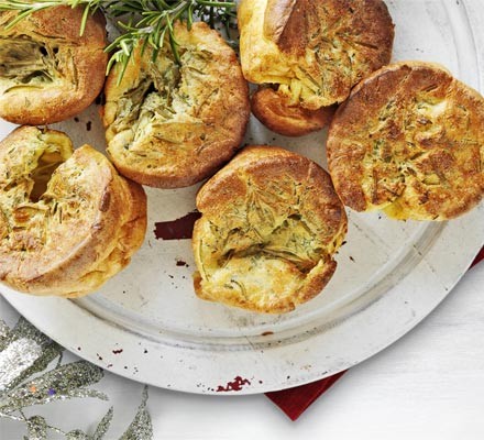 Herby mustard Yorkies recipe 