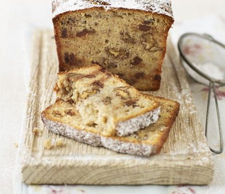 Banana, walnut & chocolate chip loaf recipe