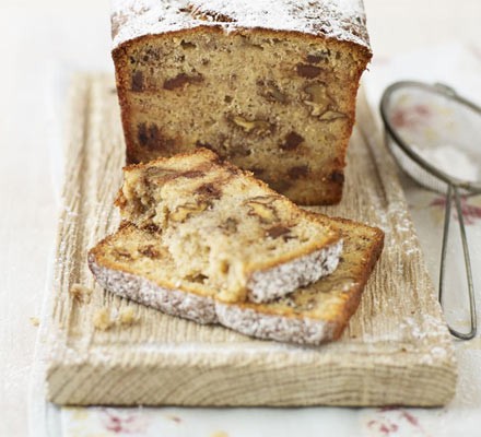Banana, walnut & chocolate chip loaf recipe 
