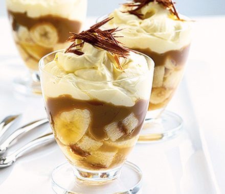 Banoffee trifles recipe