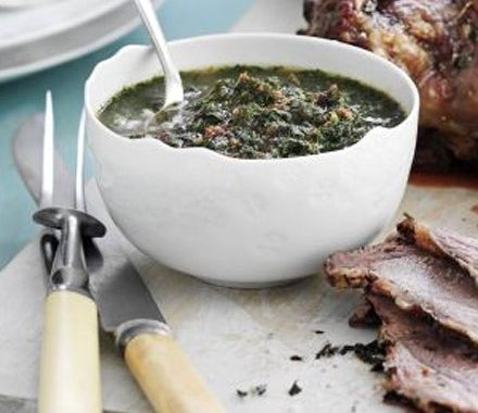 Fresh mint & raisin sauce recipe