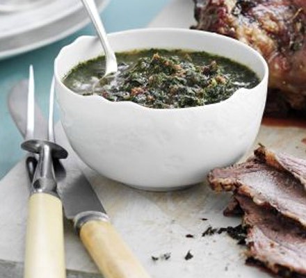 Fresh mint & raisin sauce recipe 