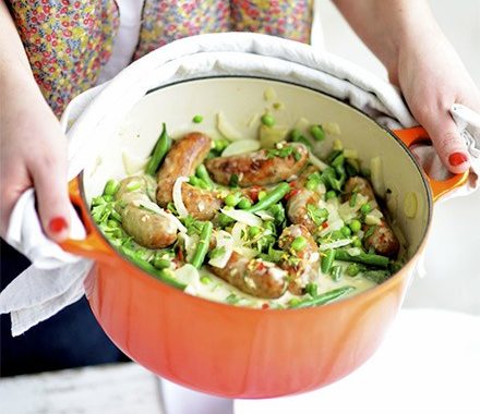 Sausage & veg one-pot recipe