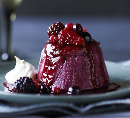 Individual summer puddings recipe 