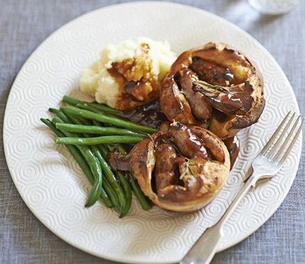 Mini toad-in-the-holes recipe