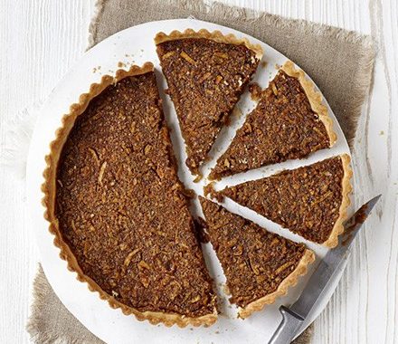 Lighter treacle tart recipe