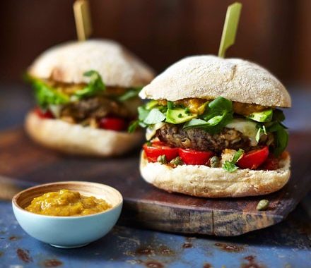 5-a-day burger recipe