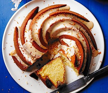 Blood orange & olive oil bundt cake recipe