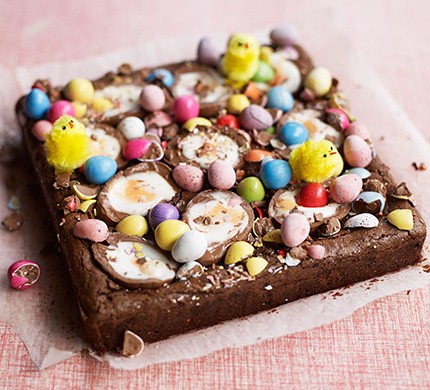 Easter brownies recipe 