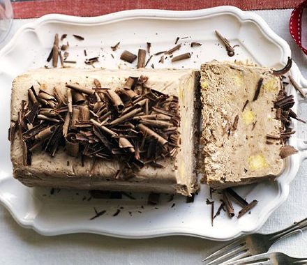 Freeze-ahead chocolate & chestnut parfait recipe